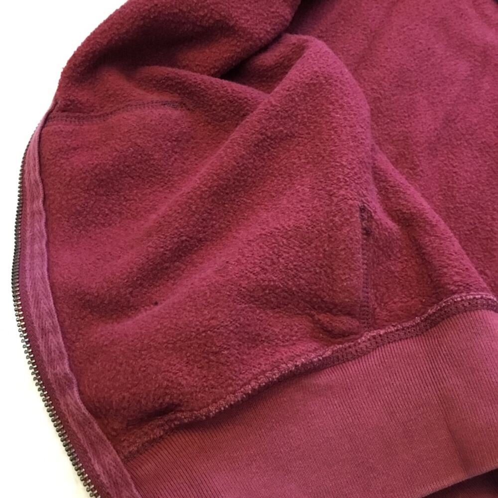 H&M Burgundy Zip-Up Hoodie - Picture 14 of 14